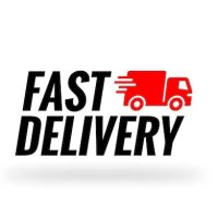 free-vector-fast-delivery-tag-logo-with-truck-illustration_822642-189